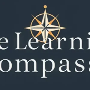 The Learning Compass logo with compass design.