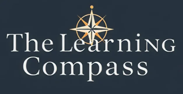 The Learning Compass logo with compass design.